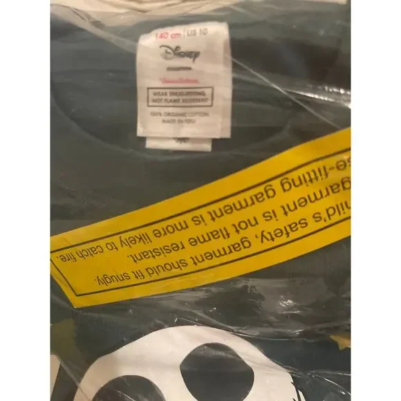 NWT Hanna Andersson 140 10 New Pajamas Halloween Nightmare Before Christmas Jack